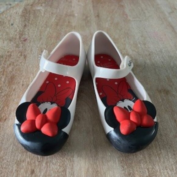 Mini Melissa x Disney Minnie Mouse Shoes – Toddler Size 10 - Picture 1 of 9